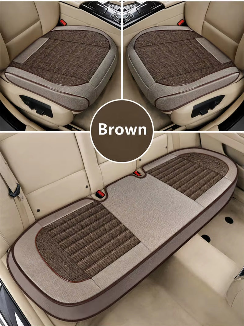 Car Seat Cushion Car Seat Protector Four Seasons Universal Car Seat Cushion Car Front Car Shape Interior Accessories Seat Cover