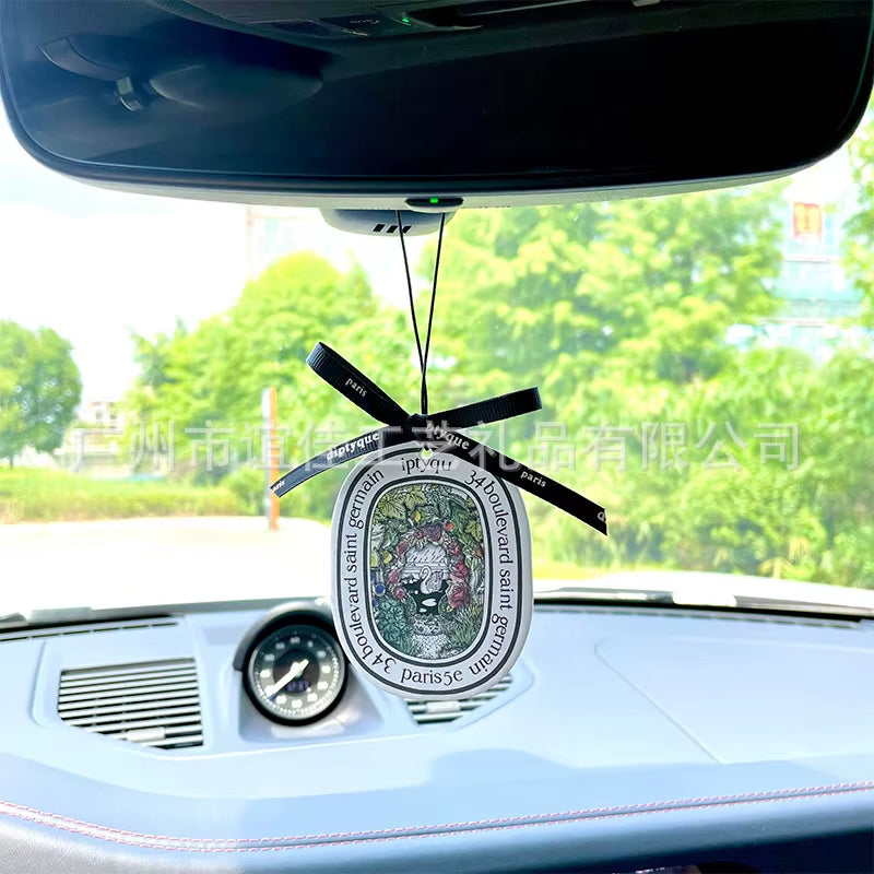 Car Fragrance Solid Car Mounted Aromatherapy Car Deodorant Long Lasting Fragrance Car Perfume Pendant Car Interior Decoration