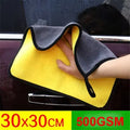 30X60Cm Microfiber Car Towel Super Absorbent Car Wash Cloth Drying Rag for Cars Polishing Household Window Cleaning Tools