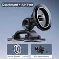 Joyroom Magnetic Phone Holder for Car Fit Curved Surfaces Car Phone Holder Mount Flexible & Stable Dashboard Phone Car Mount