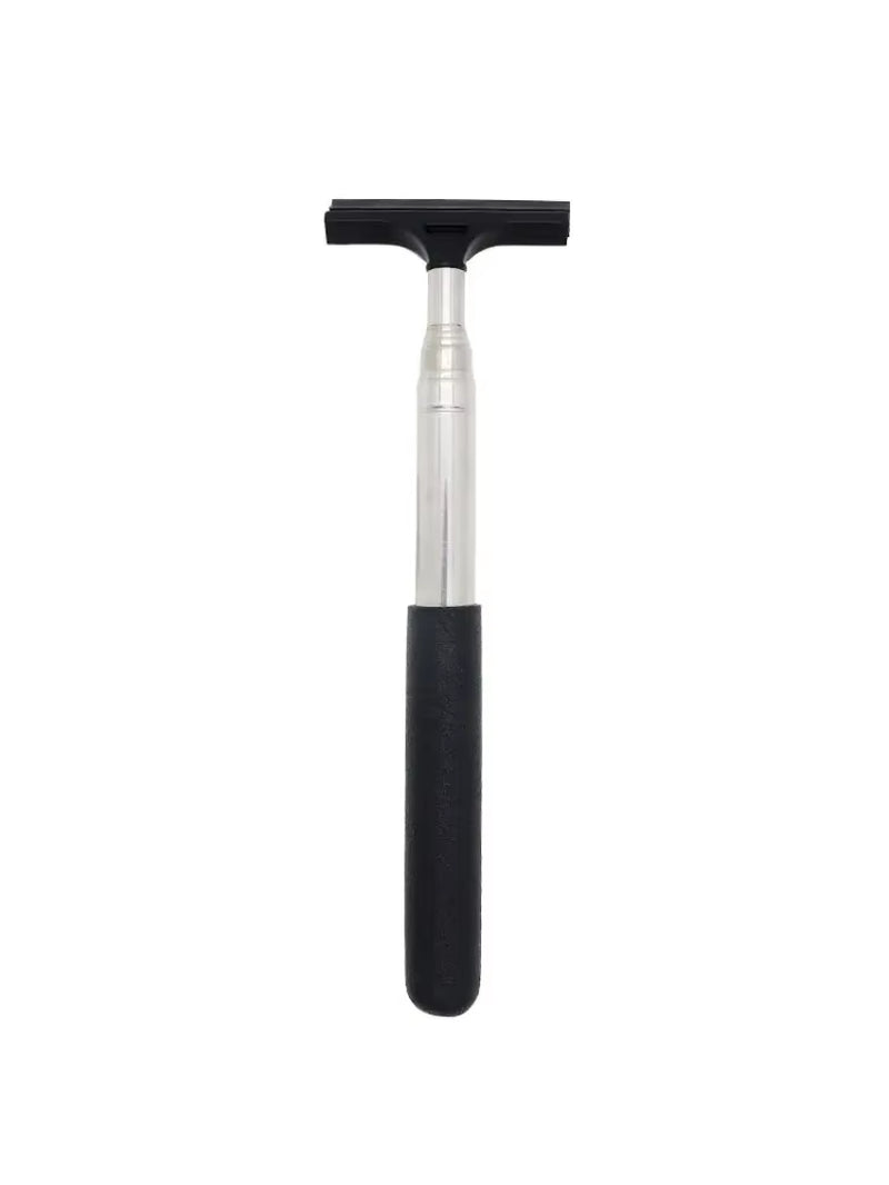 Car Rearview Mirror Wiper Cleaning Tool Mist Cleaner Scraper Accessories Handle Telescopic Window Cleaning Brush with Telescopic