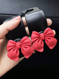 2Pcs Bow Shaped Car Rear Hook Creative Interior Car Hook Car Hook Car Hook Car Seat Back Storage