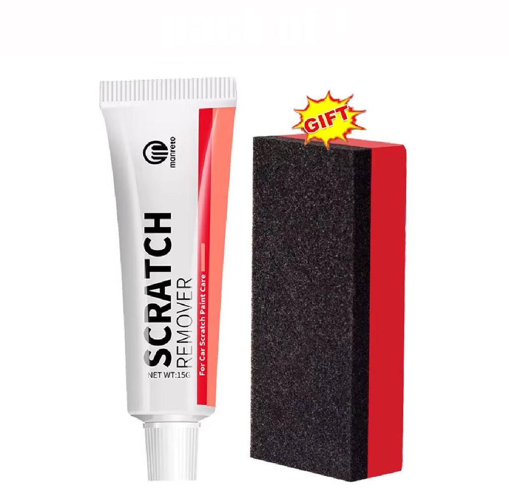 Car Paint Repair Kit Scratch Remover, Polishing Paste & Sponge for Body Paint Care