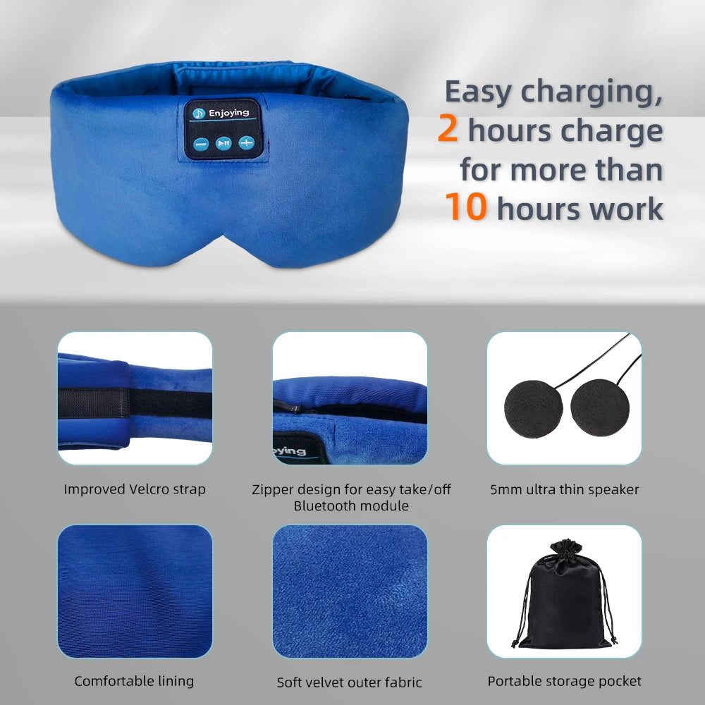 Sleep Mask for Travel Meditation,Side Sleeper
