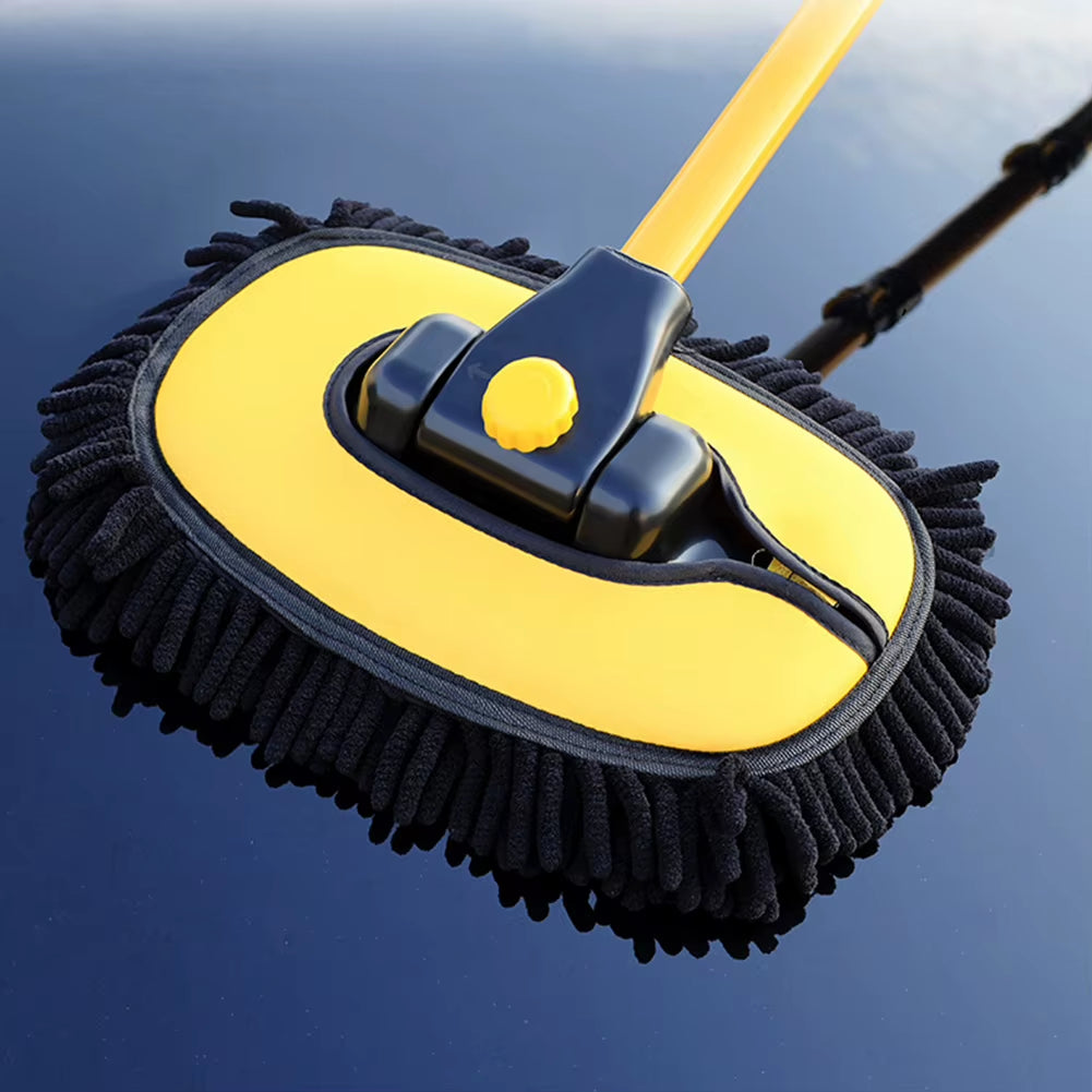 Car Detailing Brush Telescopic Car Mop Head Chenille Replacement Brush Head Super Absorbent Car Cleaning Brush Auto Accessory