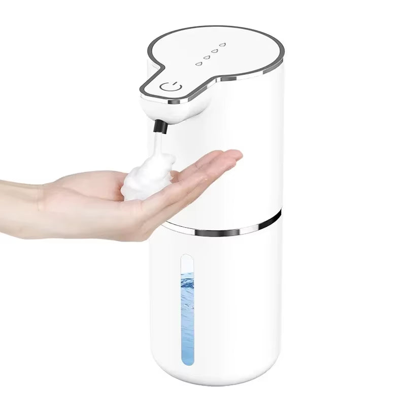 Waterproof Automatic Soap Dispenser 350Ml Foaming Soap Dispenser Type C Rechargeable Electric Adjustable Foam Soap Dispenser