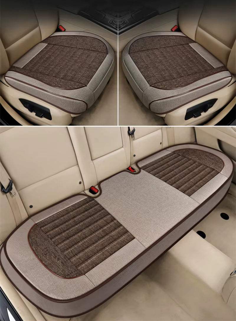 Car Seat Cushion Car Seat Protector Four Seasons Universal Car Seat Cushion Car Front Car Shape Interior Accessories Seat Cover