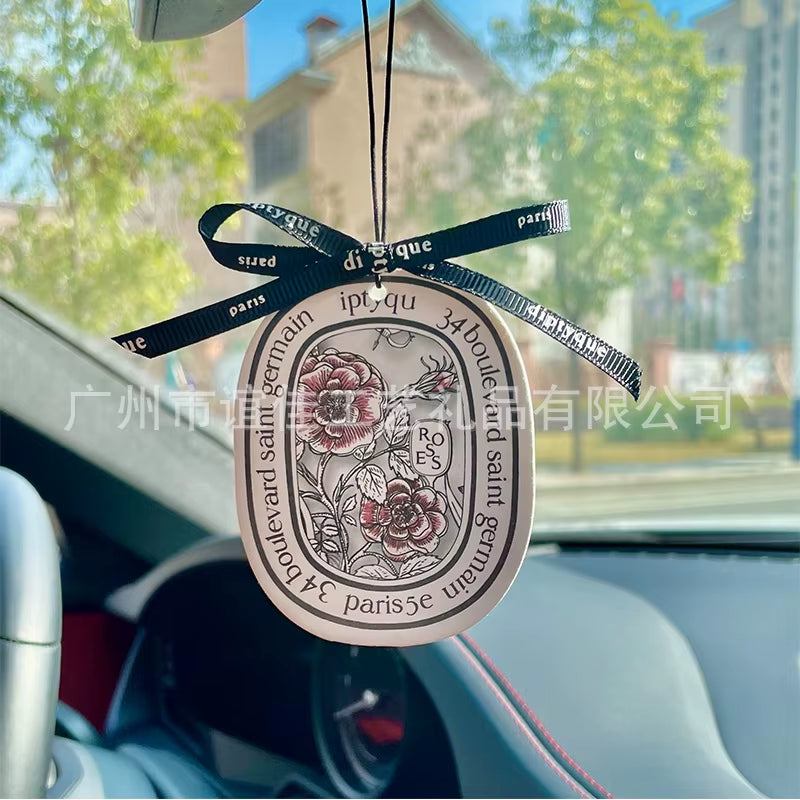Car Fragrance Solid Car Mounted Aromatherapy Car Deodorant Long Lasting Fragrance Car Perfume Pendant Car Interior Decoration
