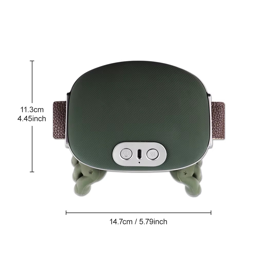 Neck Massager Finger Pressure Shiatsu Neck Back and Shoulder Massager Electric Kneading Neck Deep Massage Muscle Relax