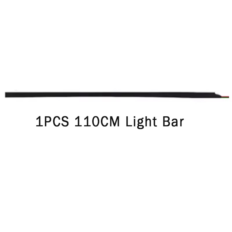 18/22 in 1 Car Hidden Ambient Light Neon Symphony RGB Rainbow Backlight Smoke Matt Black Acrylic Ambient Matt Lamp 12V Dual Zone